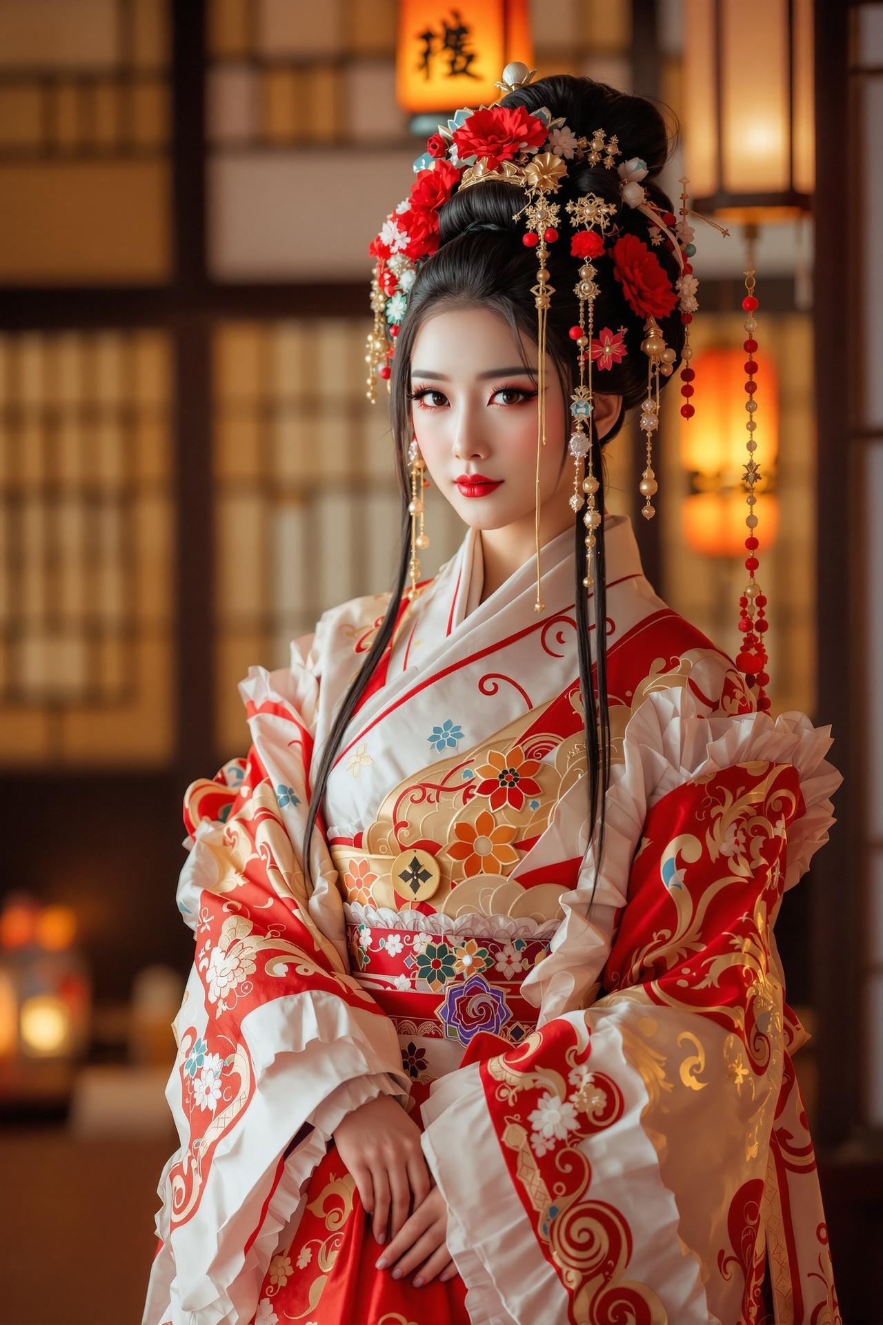 Cosplay·和风花魁 - Cosplay作品 - 福利写真唯美写真作品